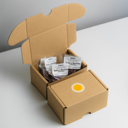 Černý rybíz a Borůvka se Spirulinou